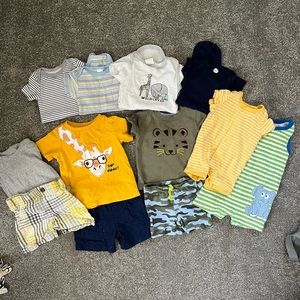 3-6 month boys summer bundle
